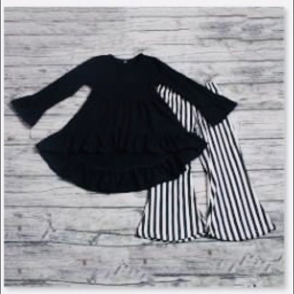 Black and White Matching Outfit